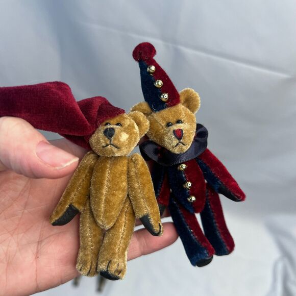 Christmas Holiday Cirque Du Soleil decor Christmas Tree Ornaments Lot of 8 - Picture 5 of 13